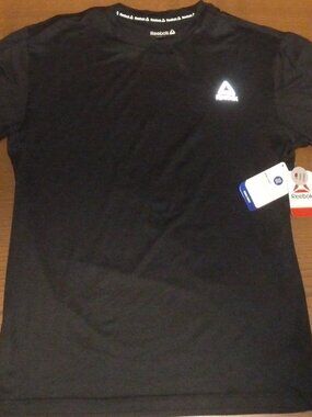 Reebok Mens Delta Core T Shirt Moisture Wicking